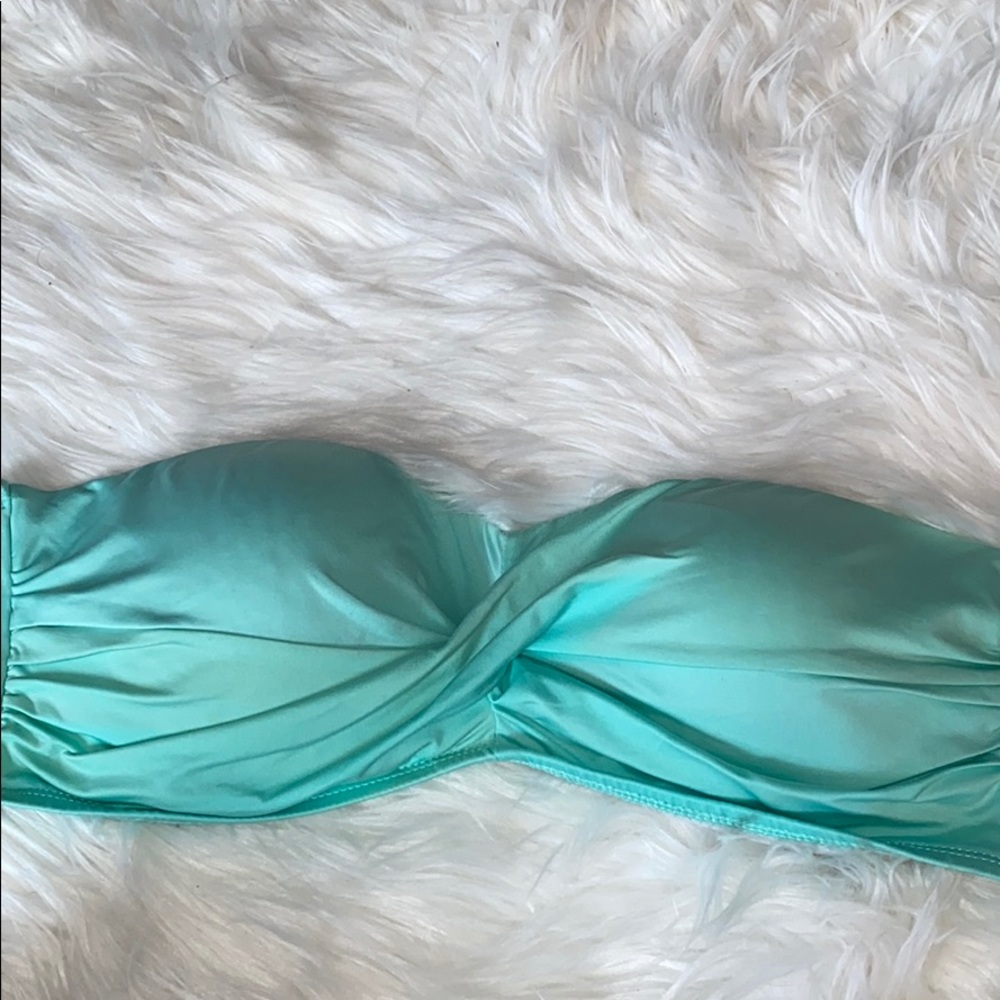 Aqua bikini top